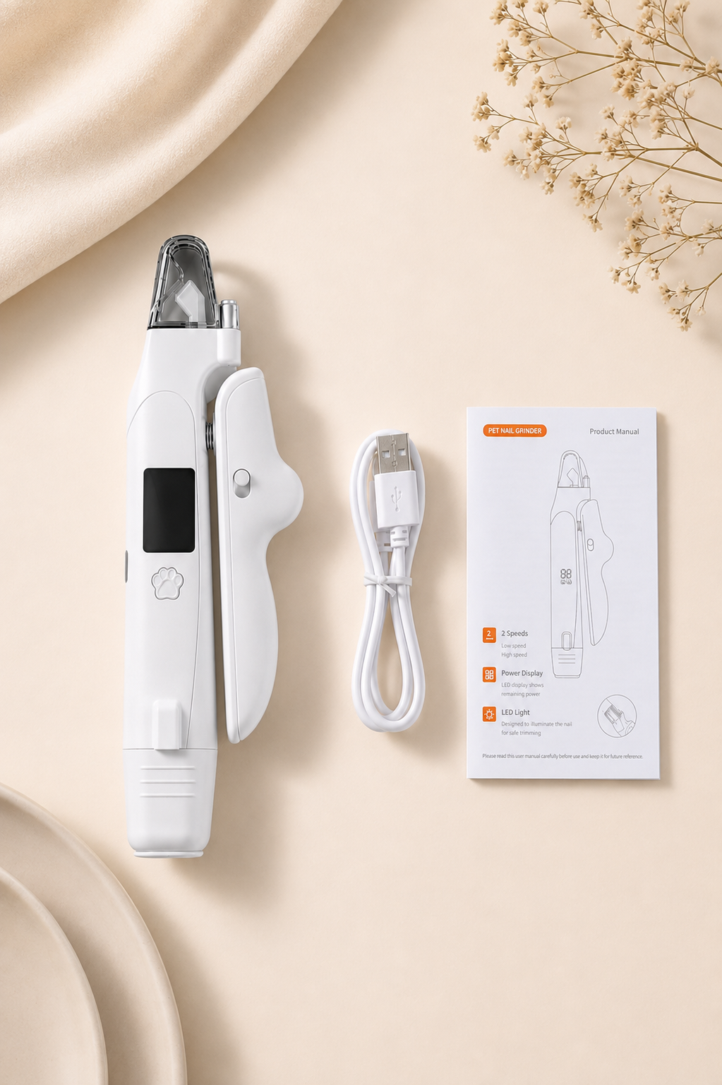 Lumière by Pawvilla - Pet Nail trimmer and Buffer