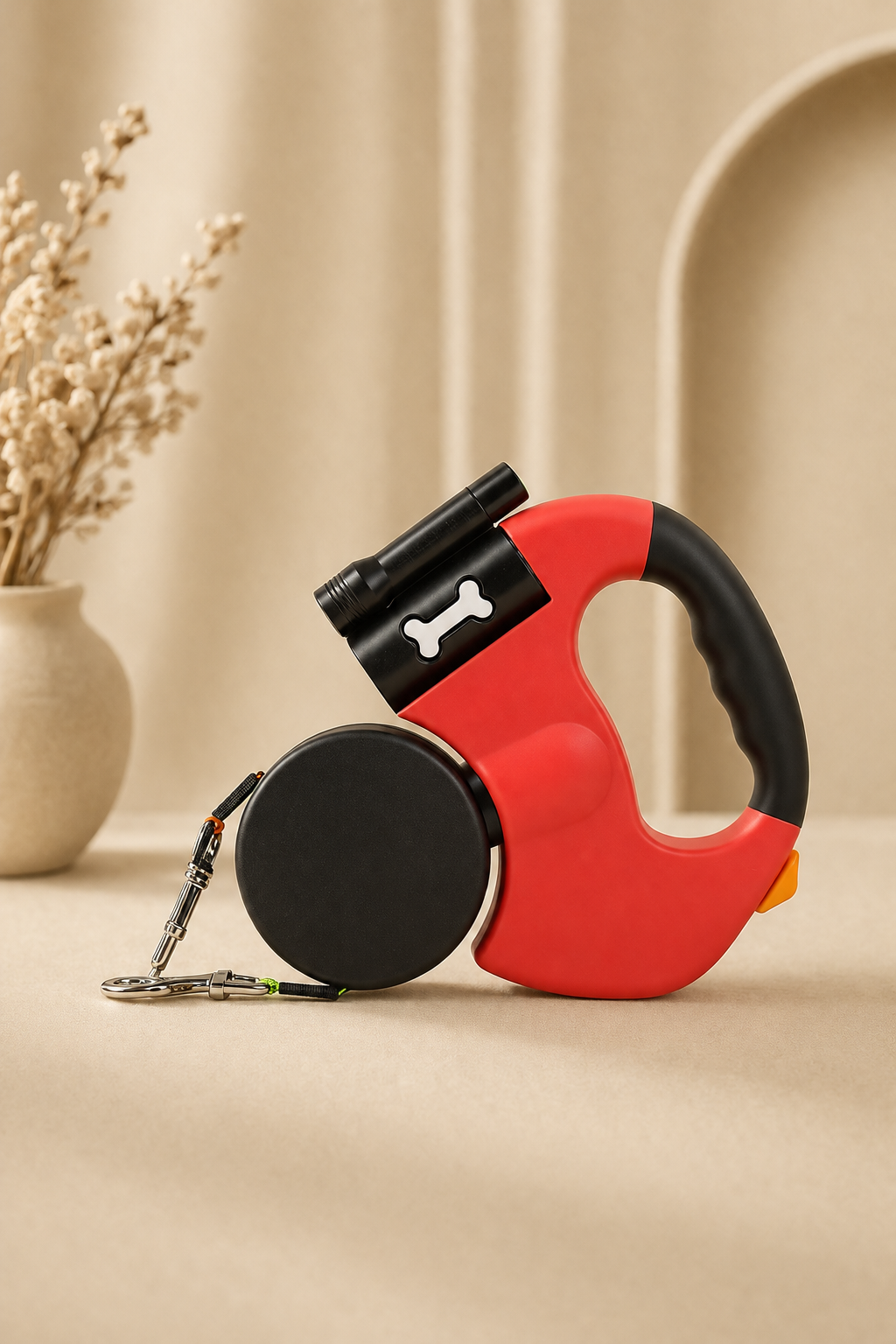 Retractable Duel Dog Leash