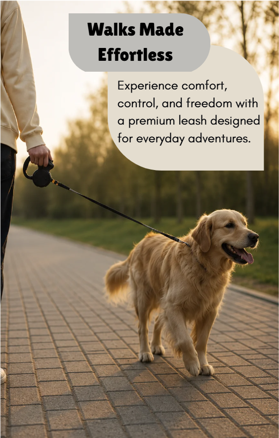 Retractable Duel Dog Leash