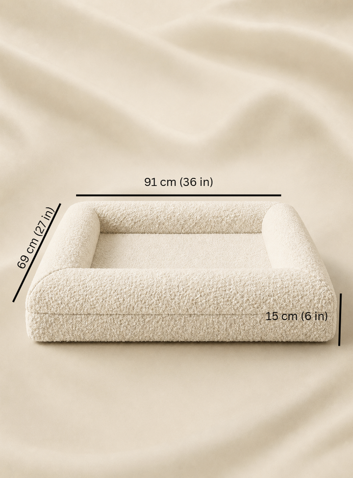 Orthopedic Memory Foam Dog Bed